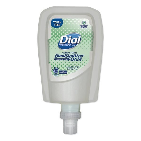 FIT Antimicrobial Foam Hand Sanitizer Touch-Free Disp Rfl, 1000mL, PK3, Dial, Mfr#: 16694